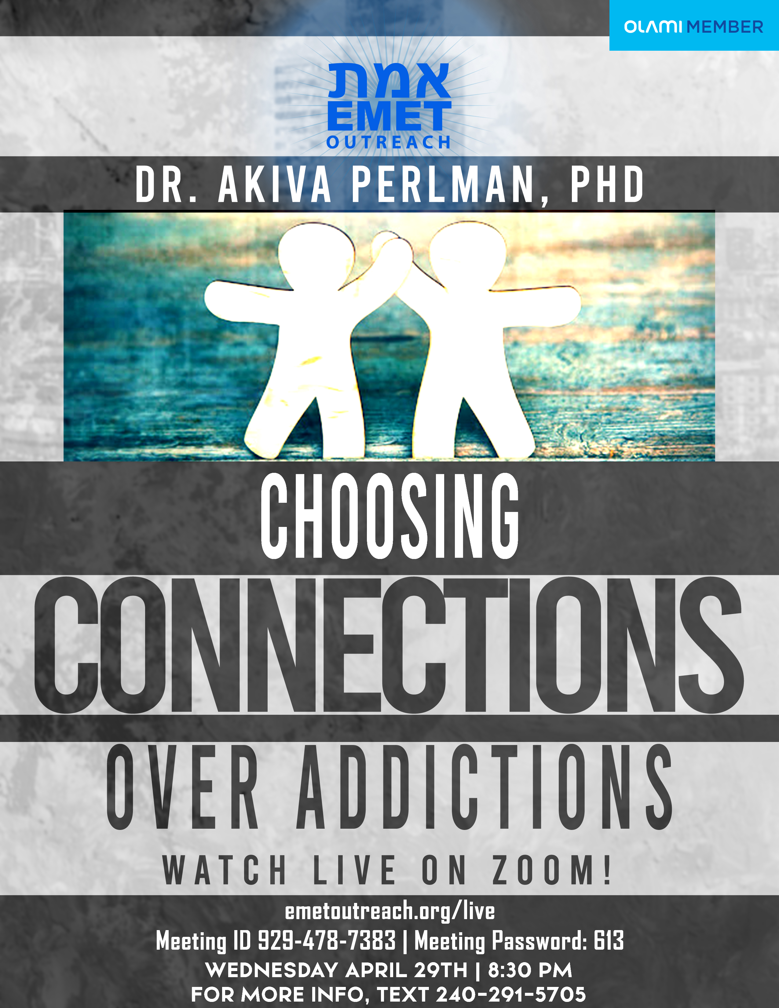 Dr. Perlman Connections Over Addiction 2020 v2